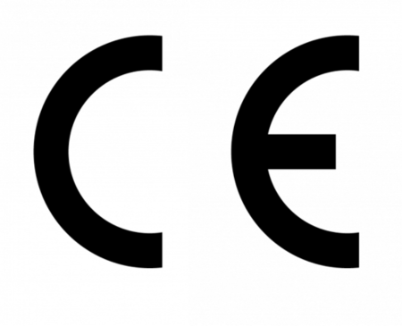 Image of CE mark which indicated that a product meets the safety, health, and environmental protection requirements to be sold in the EU